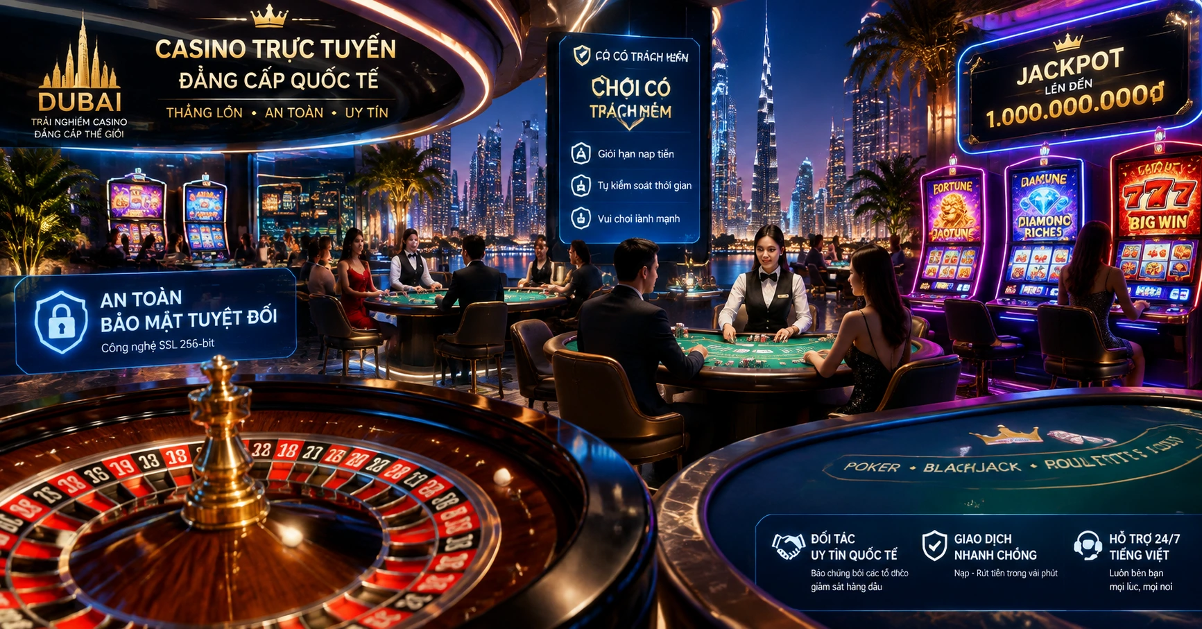 Dubai Casino Link: Cổng Vào An Toàn và Uy Tín Cho Người Chơi Việt - image 3